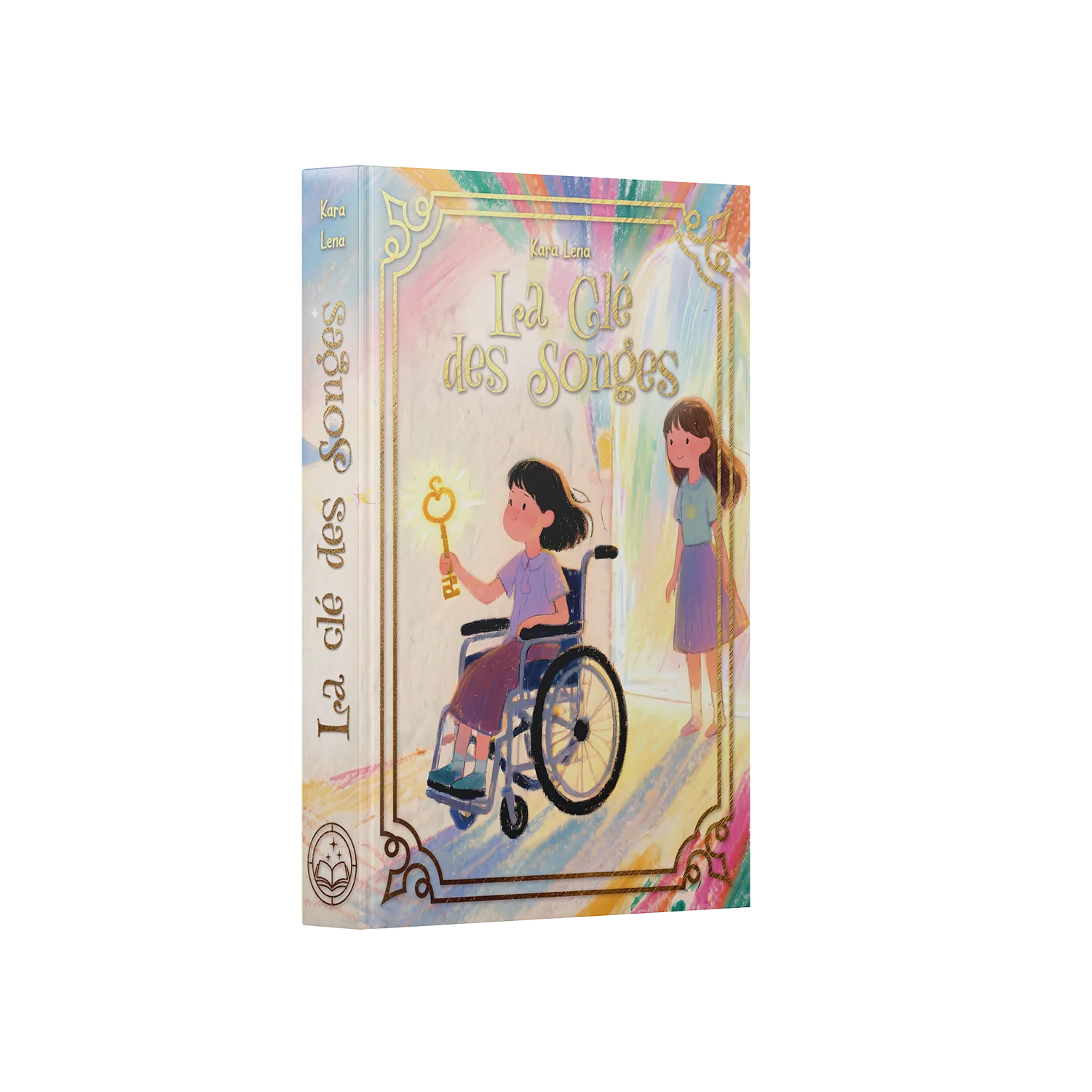 Couverture livre relié éthéré La Clé des Songes de Kara Lena, Éditions Etherias