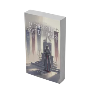 Couverture livre broché La Guerre des Sept Couronnes de Konner Drake, Éditions Etherias