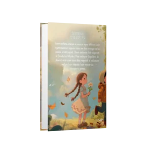 Arrière livre relié La Tour des Saisons de Bumble Bee, Éditions Etherias