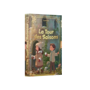 Couverture livre relié éthéré La Tour des Saisons de Bumble Bee, Éditions Etherias