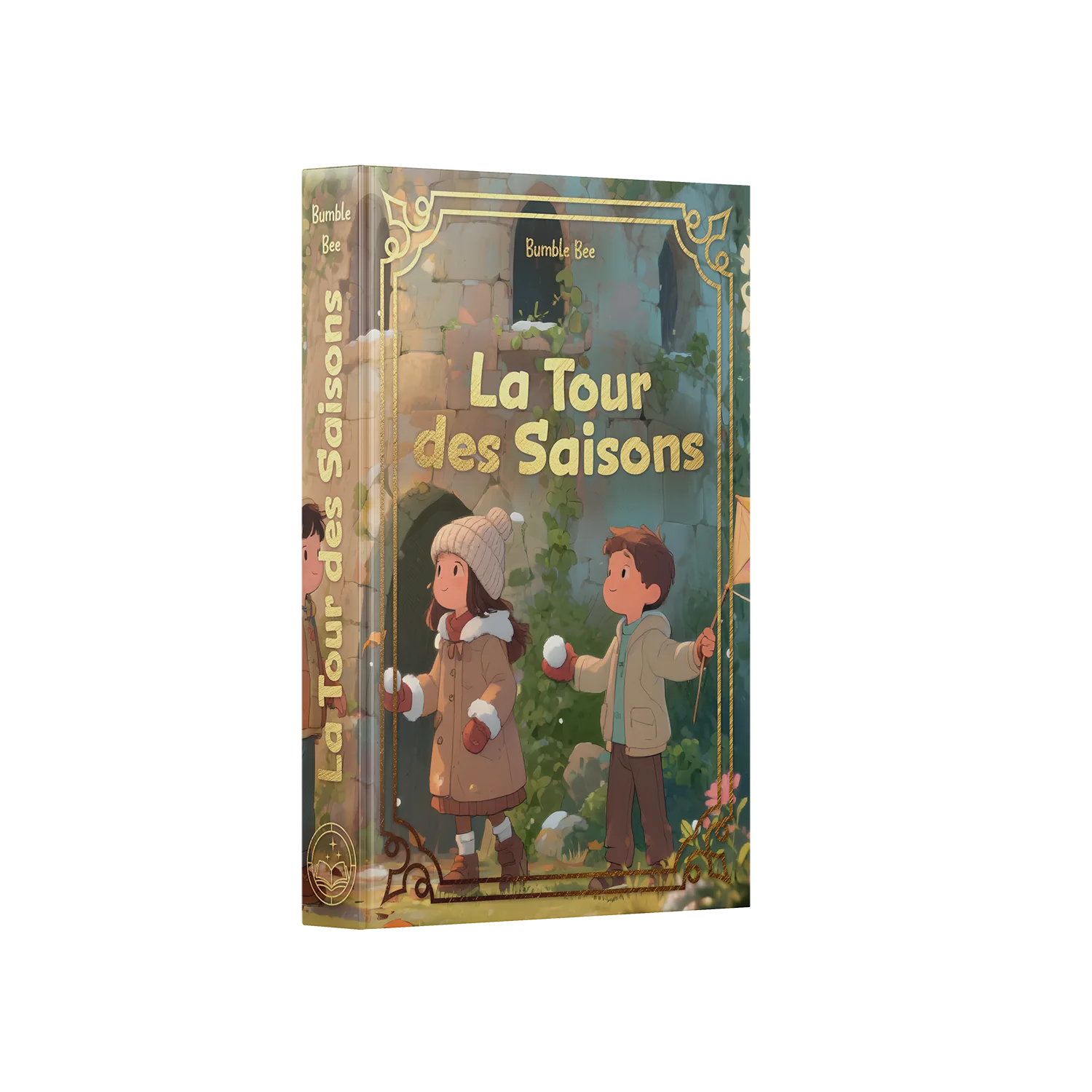 Couverture livre relié éthéré La Tour des Saisons de Bumble Bee, Éditions Etherias
