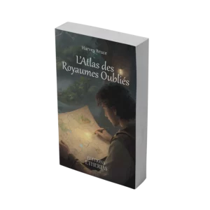 Couverture livre broché L'Atlas des Royaumes Oubliés de Harvey Bruce, Éditions Etherias