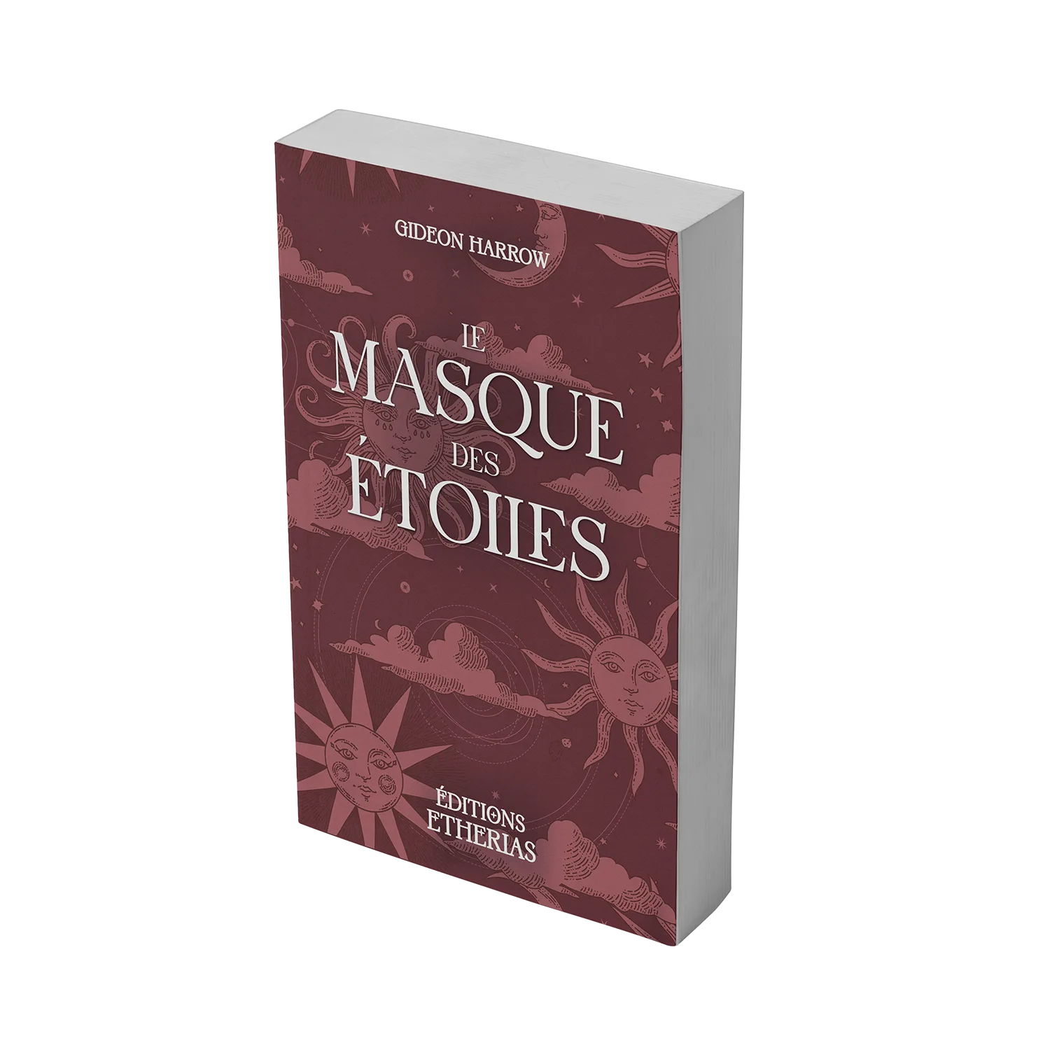 Couverture livre broché Le Masque des Étoiles, Éditions Etherias