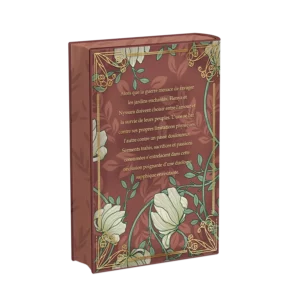 Arrière livre relié éthéré Les Jardins de Verre 2, Éditions Etherias