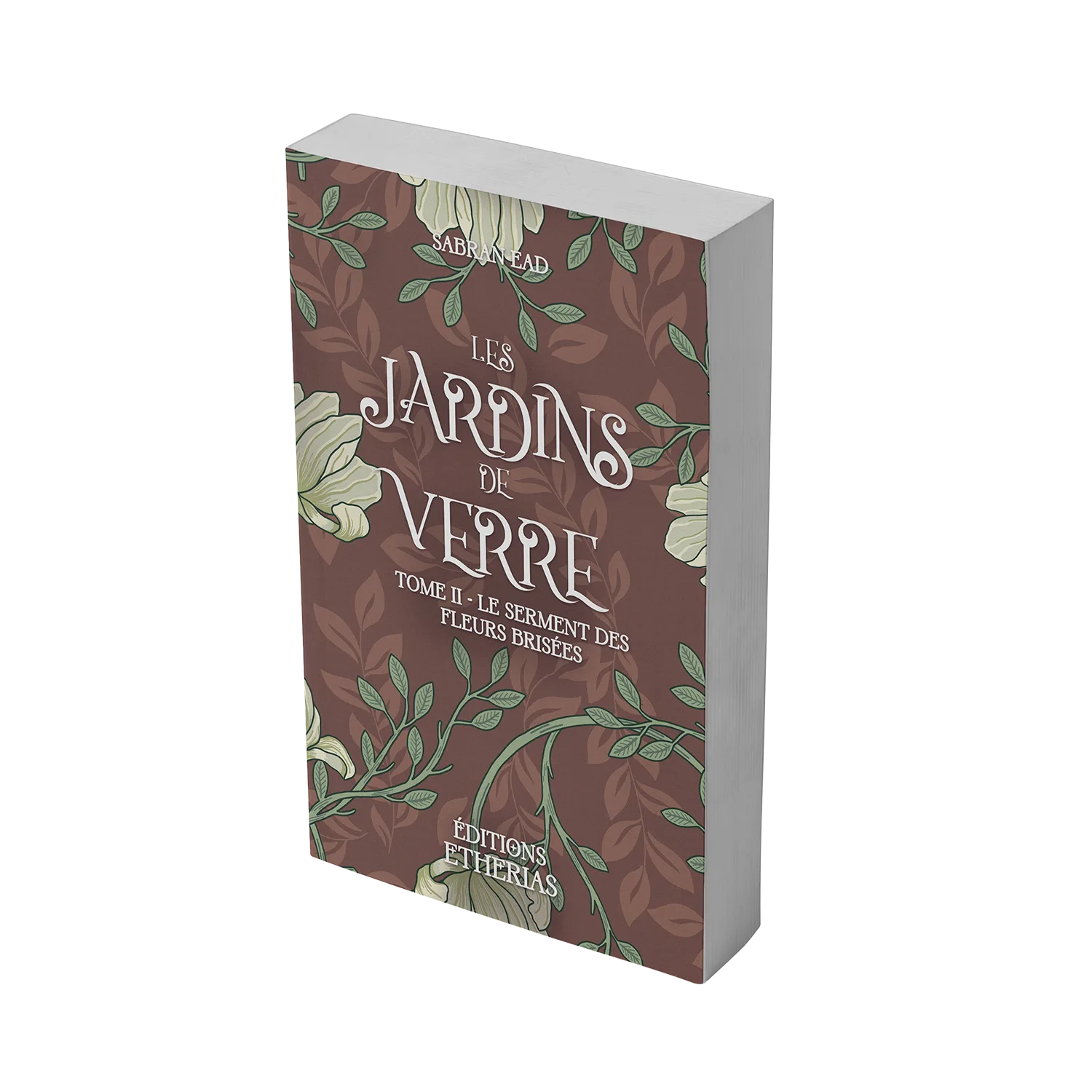 Couverture livre broché Les Jardins de Verre 2, Éditions Etherias