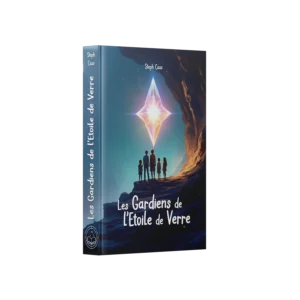 Couverture livre relié Les Gardiens de l'Étoile de Verre de Steph Cass, Éditions Etherias