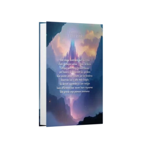 Arrière livre relié Les Gardiens de l'Étoile de Verre de Steph Cass, Éditions Etherias