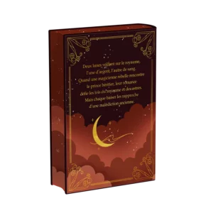 Sous_Les_Lunes_Jumelles_arriere Arrière livre relié éthéré Sous les Lunes Jumelles, Éditions Etherias univers Fantasy, collection cœurs enchantés